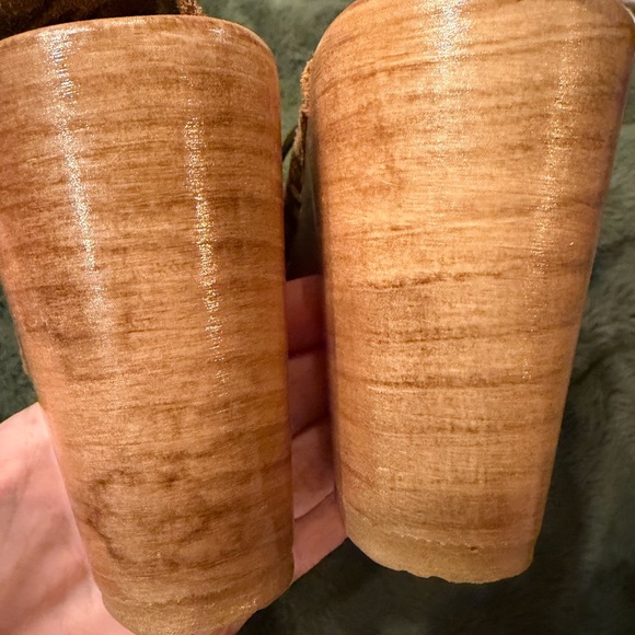 No. 6, Leopard Print Lace Up Women's Wooden Sandals, Size 38/7.5 - Picture 7 of 12